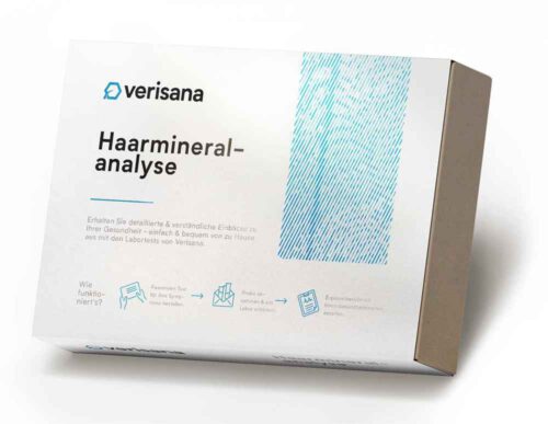 Haarmineralanalyse, Schwermetallanalyse, Stoffwechselanalyse Testkit